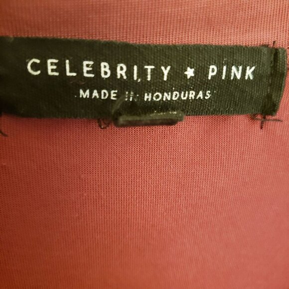 Celebrity Pink Berry Brown Pullover Modal Blend Short Sleeve Top Size 3X EUC - Picture 5 of 6